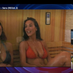 Sara soldati, paola di benedetto, asia valente (sauna)sara soldati, paola di benedetto(doccia) gf vip 4 19.2.2020